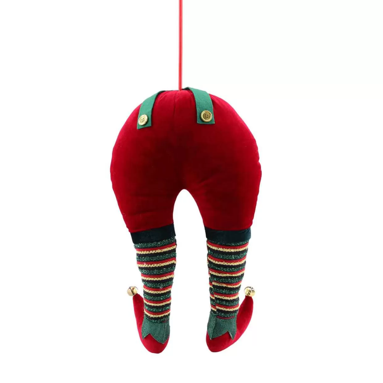 Christmas The Original Big Green Elf Legs 40 Cm Fashion