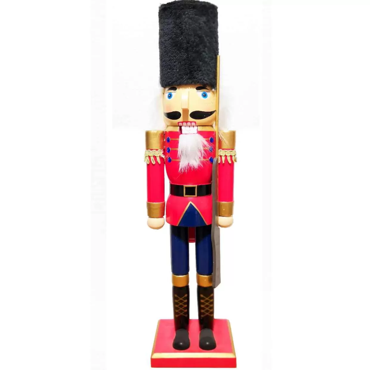 Christmas The Original Black Hat Soldier Nutcracker 60 Cm Fashion