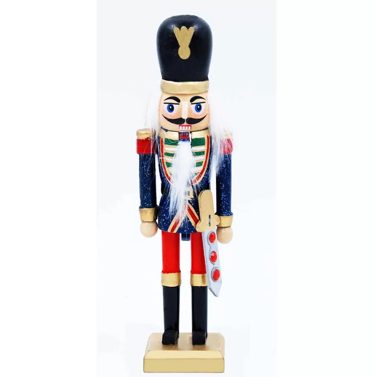 Christmas The Original Blu And Red Soldier Nutcracker With Spade 15 Cm Best