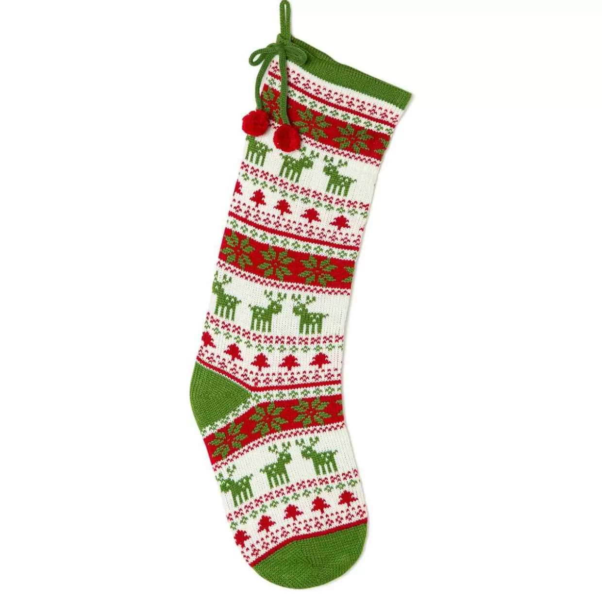 Christmas The Original Green Reindeer Stocking Cheap