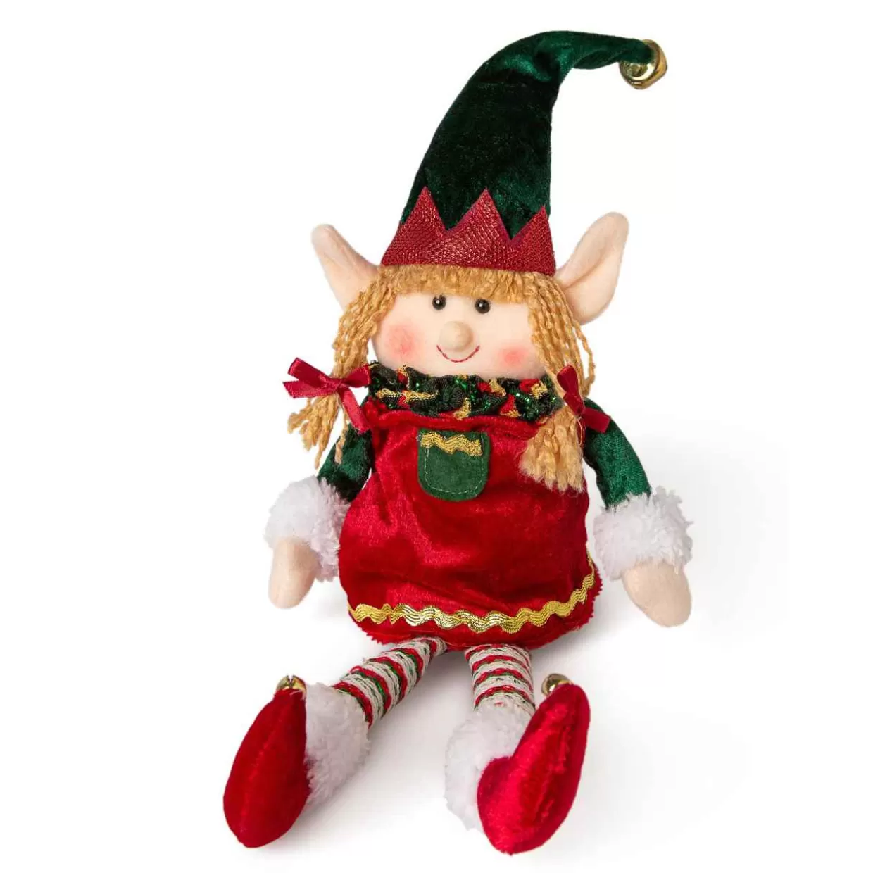 Christmas The Original Sitting Elf Girl 30 Cm Shop