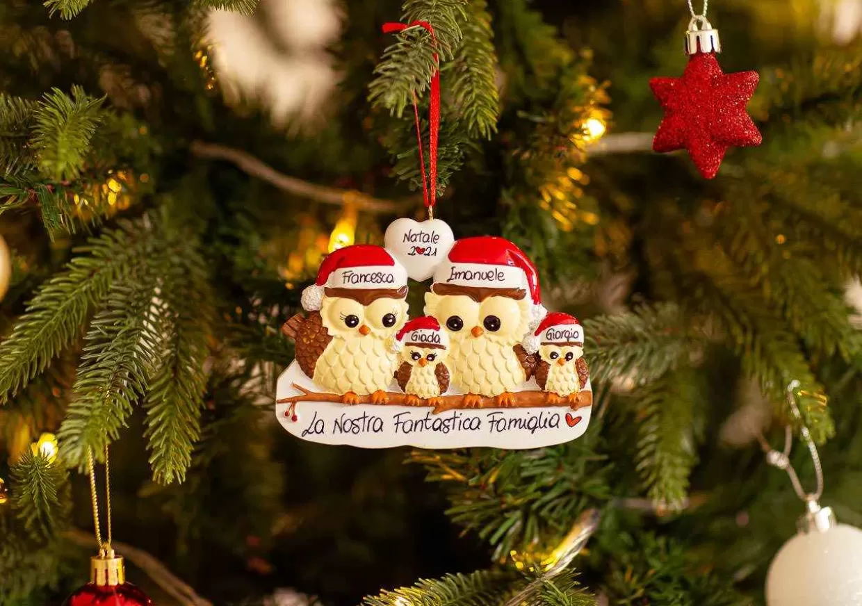 Christmas The Original The Family Of 4 Owls Discount