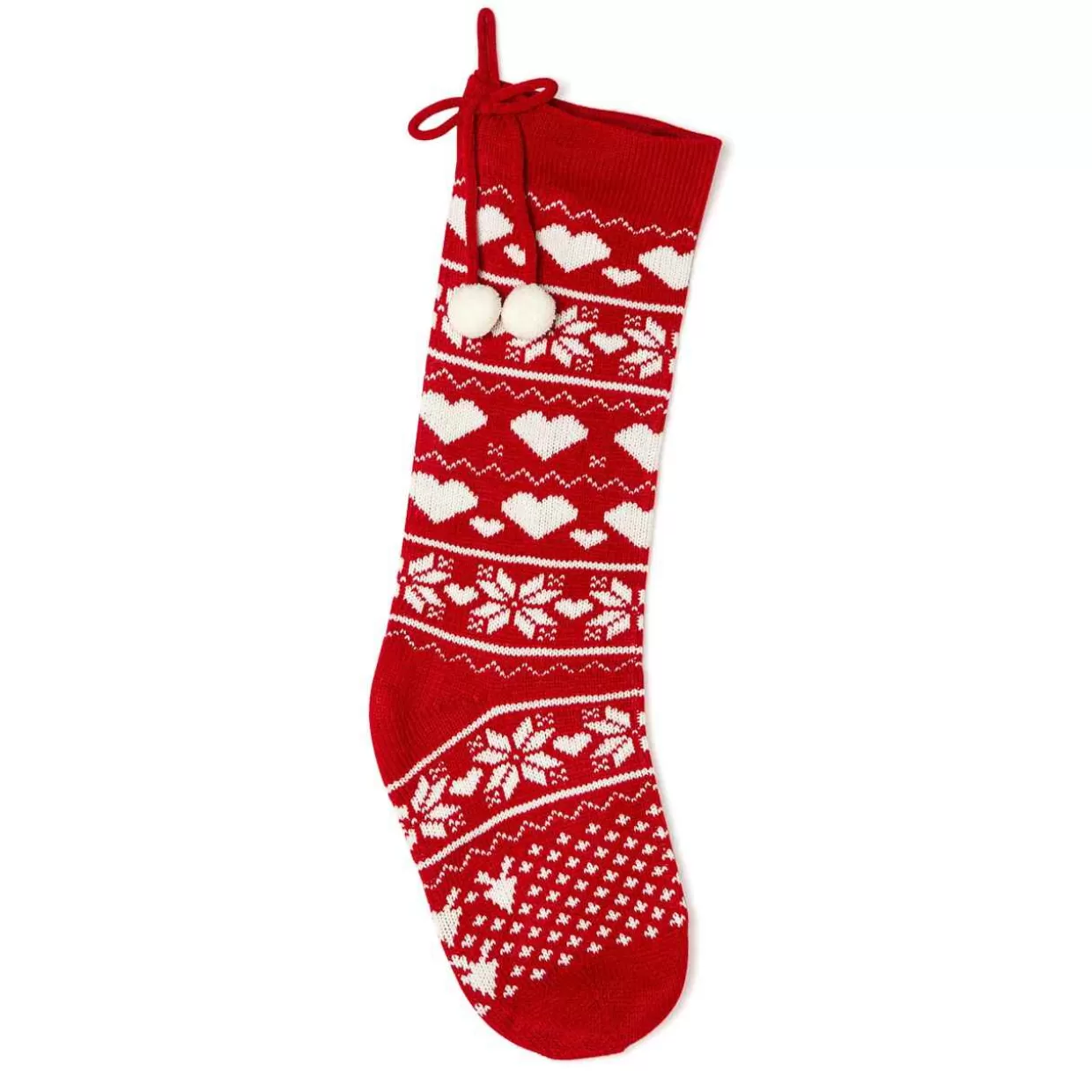 Christmas The Original White Hearts Stocking Best